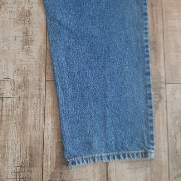 Levi's 540 Orange Tab Relaxed Jeans 90s EUC 42x32 Measures 42x32 - Picture 6 of 12